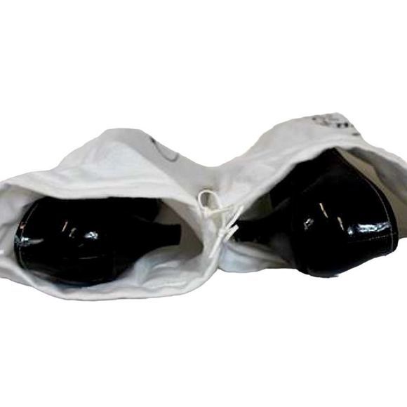 VNTG Prada Vernice Black Patent Leather Kitten Heels  IOB — SZ US 6 / EU 36 - Picture 9 of 13